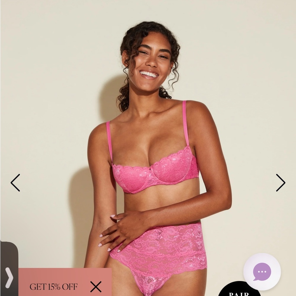 COSABELLA Never Say Never Pushie Pushup Bra 34D - Picture 7 of 7
